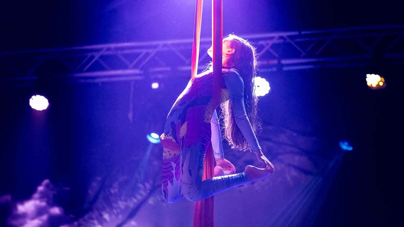 Tessuti aerei | Danza Acrobatica